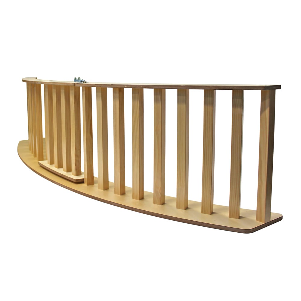 Curved Divider with Door 240x60cm