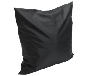 black jumbo cushion