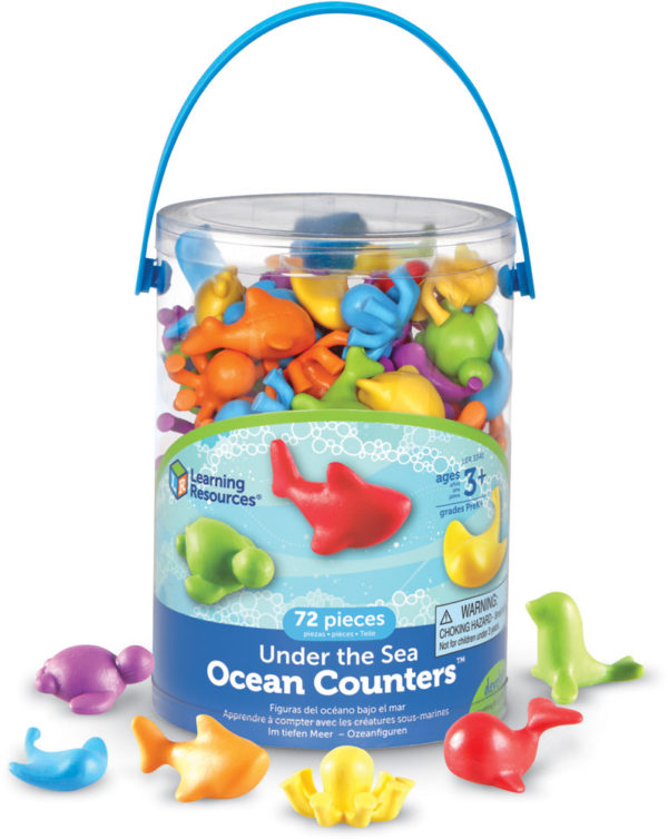 Under The Sea Counters (72pcs)-0