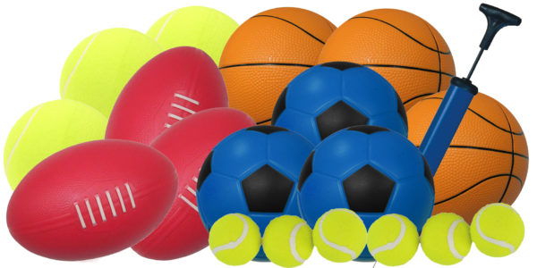 Fun-Time Sports Balls Set (19pcs)-0
