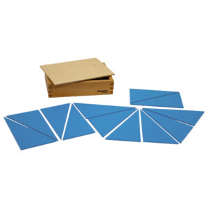 Construction Blue Triangles