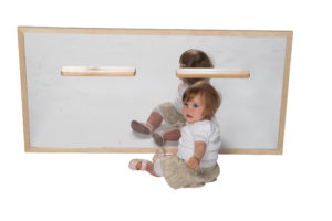 Infant Wall Mirror with Handles-0