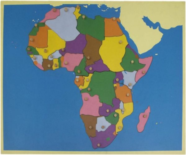 Puzzle Map of Africa-0