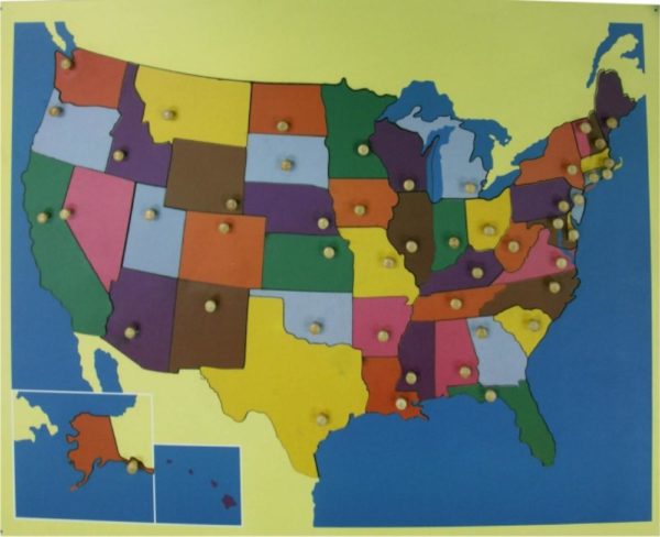 Puzzle Map of USA-0