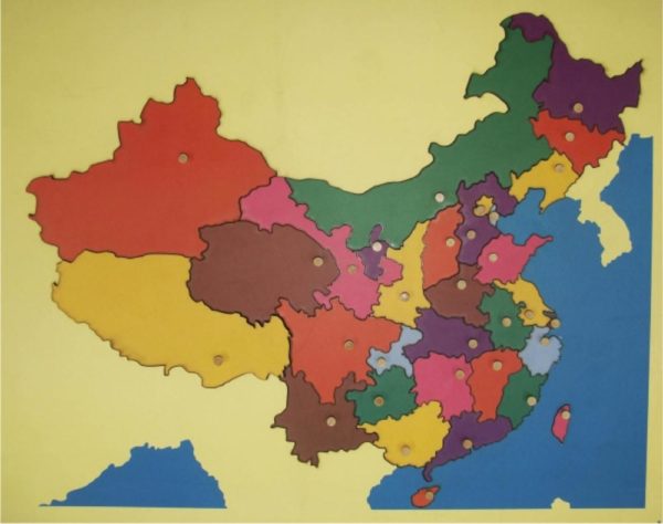 Puzzle Map of China-0