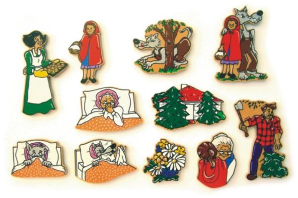 Red Riding Hood Magnetic Story (11pcs)-0