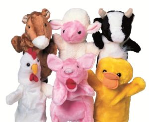 Farm Animals Puppets (6pcs)-0