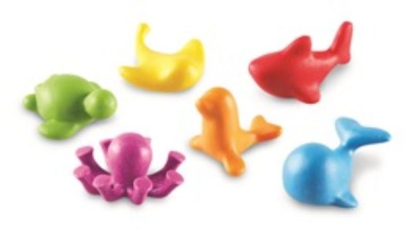 Under The Sea Counters (72pcs)-6585