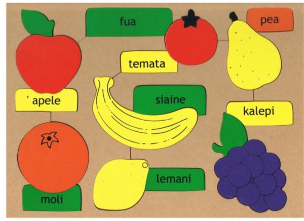 Fruit Puzzle Tongan (16pcs)-0