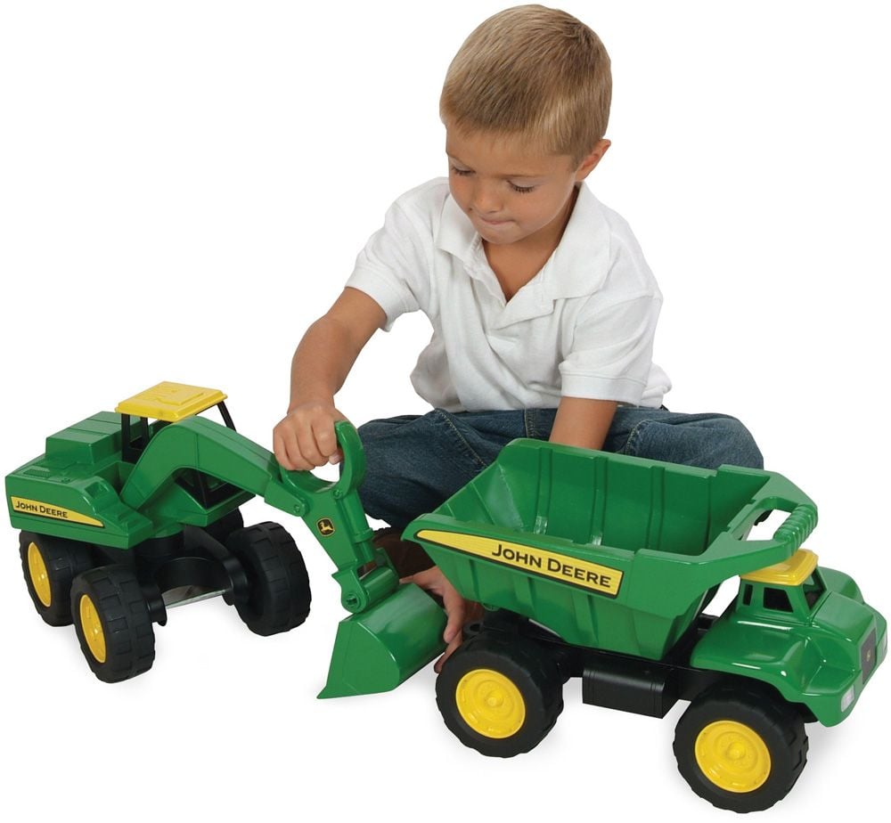 John Deere Excavator & Dump Truck Set (2pcs)-12999