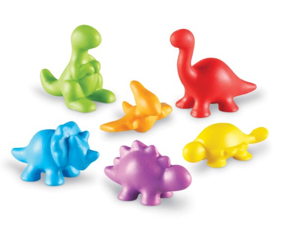 Back in Time Dinosaur Counters (72pcs)-8853