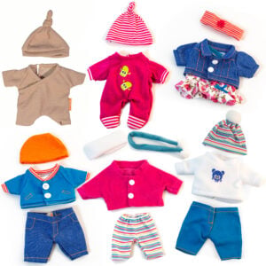 Dolls Clothes Set 21cm (6pcs)