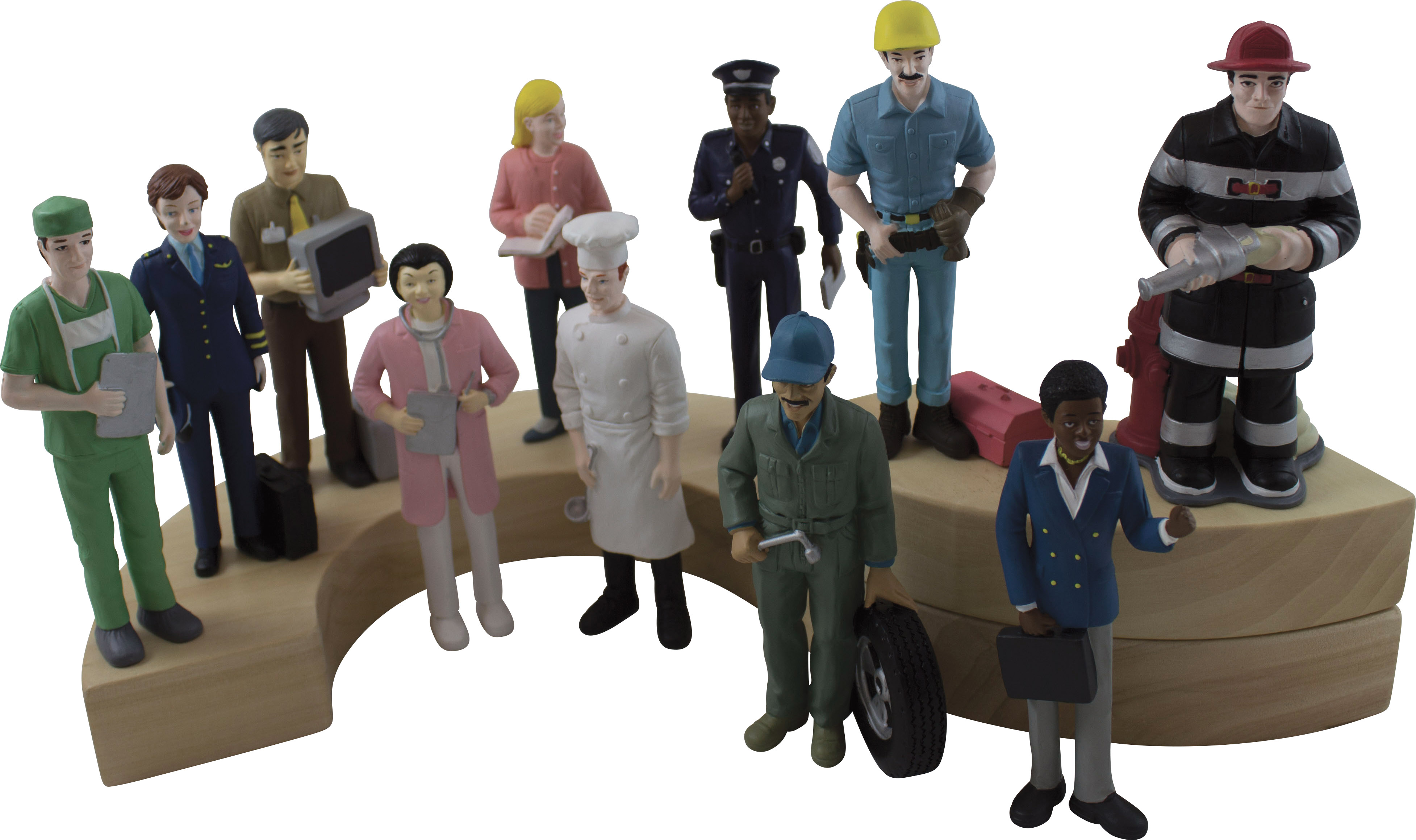 Life-like Community Helpers (11pcs)-0
