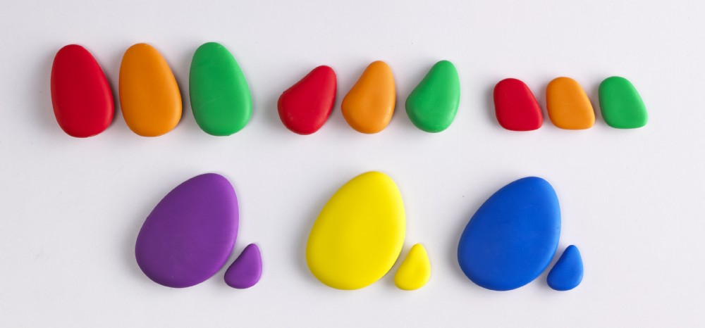 Rainbow Pebbles (56pcs)-12896