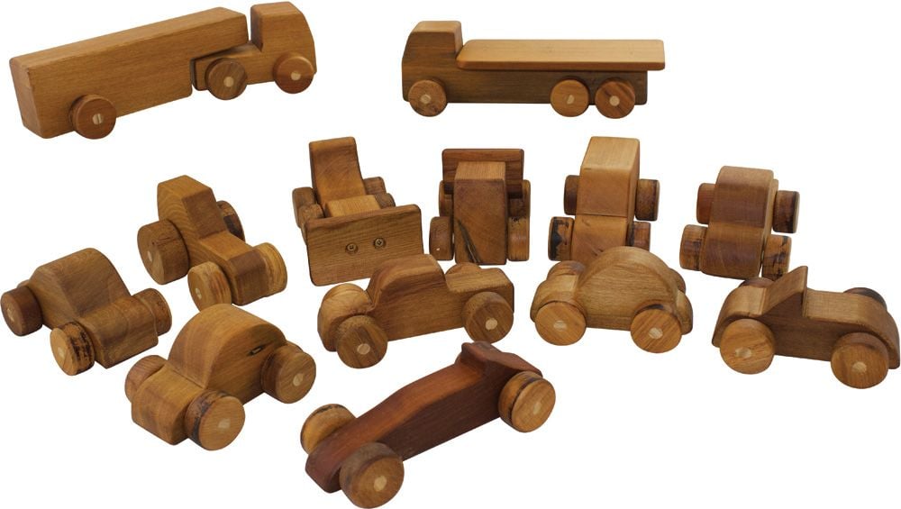 Natural Car & Truck Set (13pcs)-13011