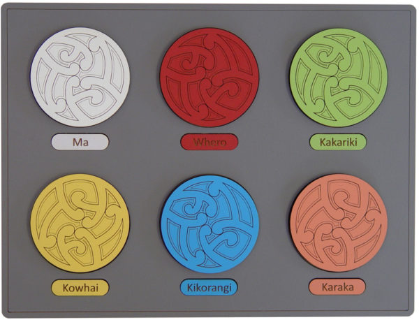 Maori Colours Puzzle (6pcs)-0