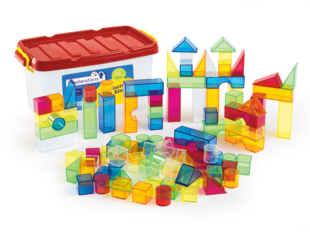 Transparent Light Blocks (100pcs)-14074