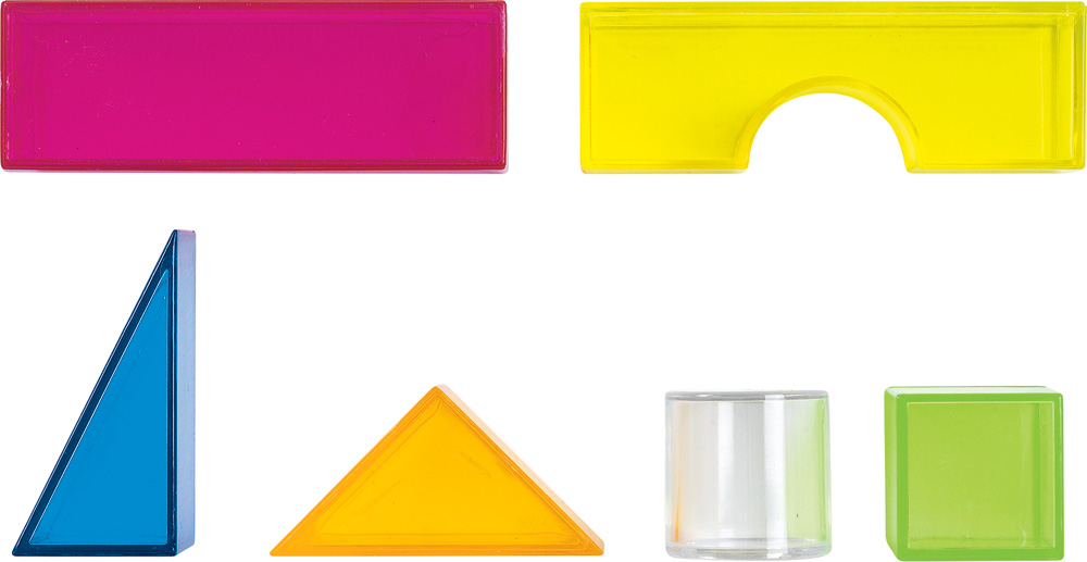 Transparent Light Blocks (100pcs)-14075