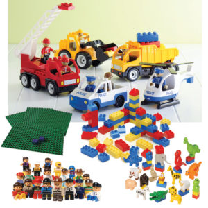 Preschool Building Block Set (196pcs)-0