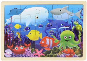 Sea Creatures Jigsaw Puzzle (20pcs)-0