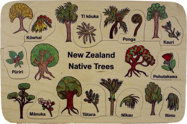 NZ Native Trees Puzzle (10pcs)-0