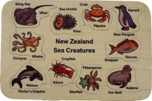 NZ Sea Creatures Puzzle (10pcs)-0