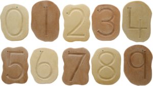 Feels-Write Number Stones (10pcs)-0