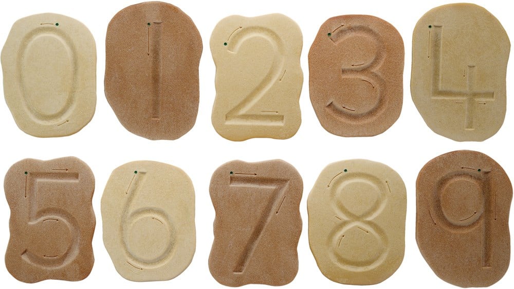 Feels-Write Number Stones (10pcs)-0