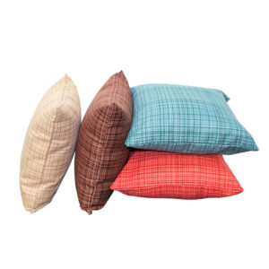 Woven Linen Look Cushion Set (4pcs)