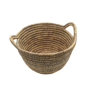 Large Round Basket with Handles