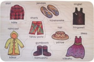 Clothing Te Reo (8pcs)