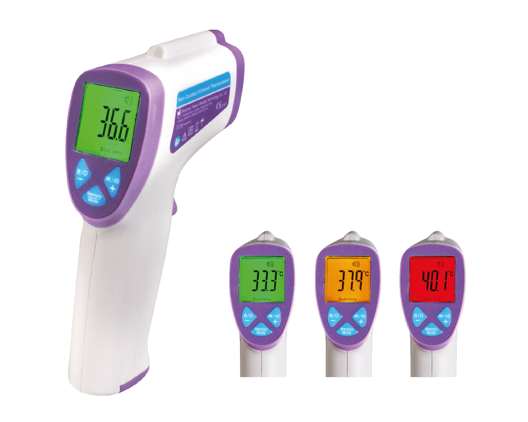 No Contact Infrared Thermometer (1pc) - Image 2