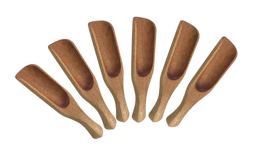 Wooden Scoops (6pcs)