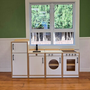 Scandinavian All-In-1 Plywood Kitchen Unit Set (4pcs)
