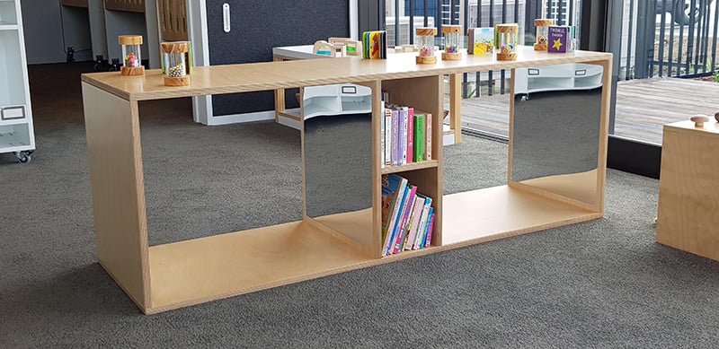 Infant Mirror Cube Storage