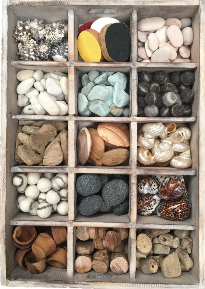 Natural Sorting Tray Set