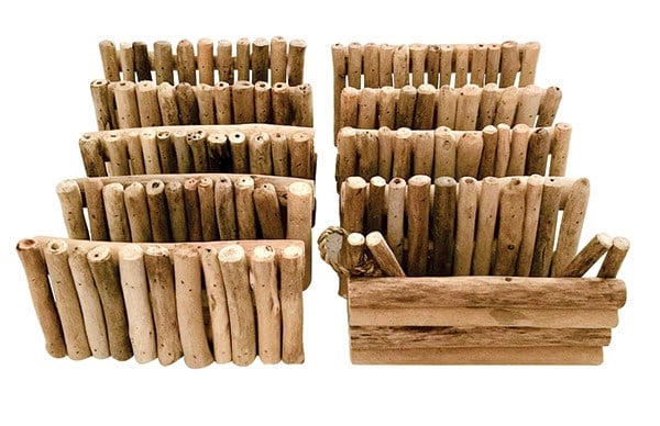 Wooden Fence & Gate Set (10pcs) - Image 2