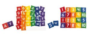 Numbers & Letters Bean Bags (46pcs)
