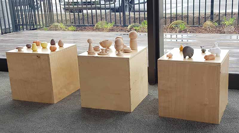 Natural Storage Box with Handles 30cm - Image 3