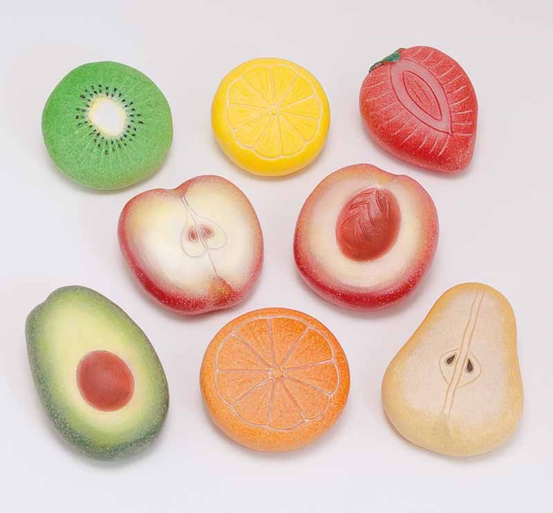 Stone Sensory Fruit Set (8pcs)