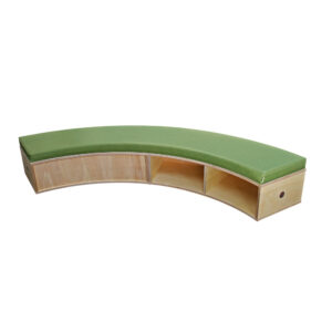 Quarter Circle Seat With Squab
