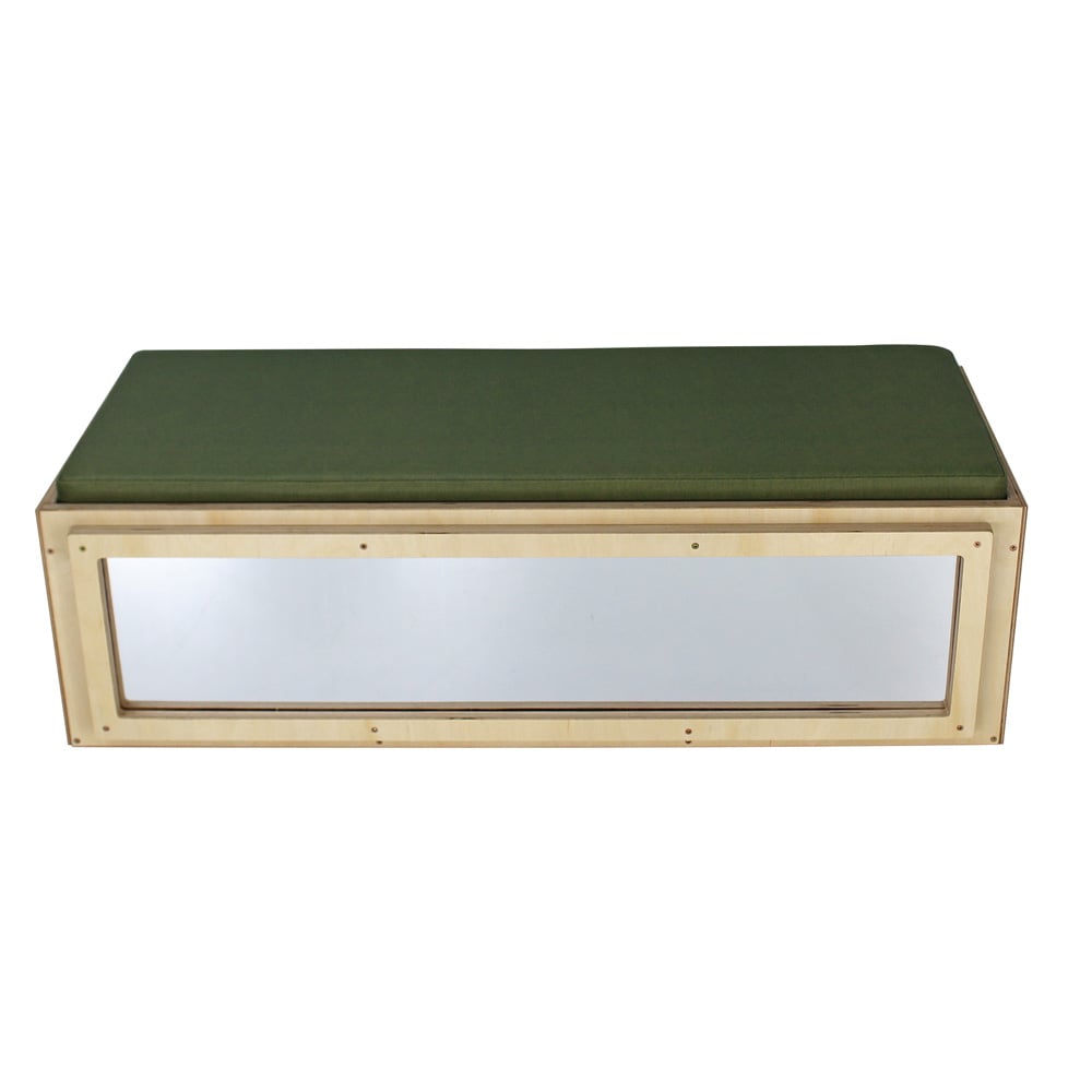 Bench Seat With Storage & Mirror - Image 4