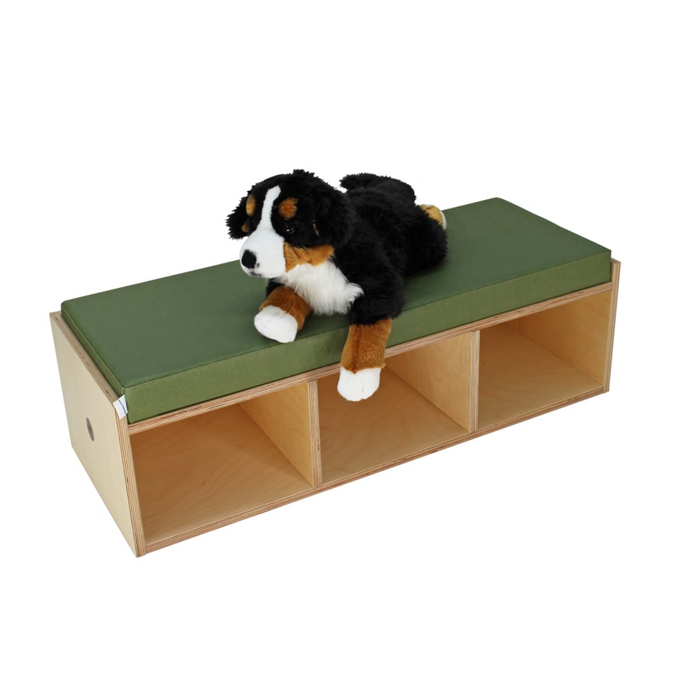 Bench Seat With Storage & Mirror - Image 2