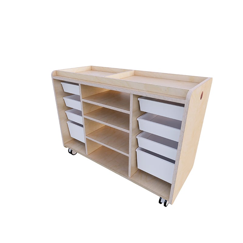 Preschool Art Storage