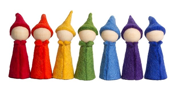 Rainbow Gnomes (7pcs)