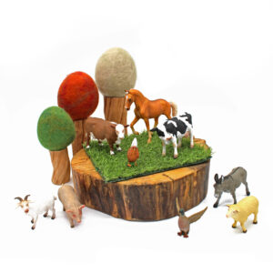Farm Animals Set (9pcs)