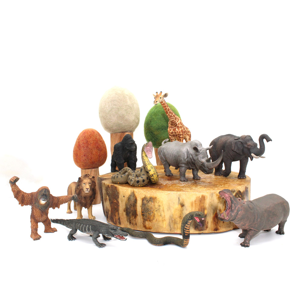Wild Animals Set (10pcs)