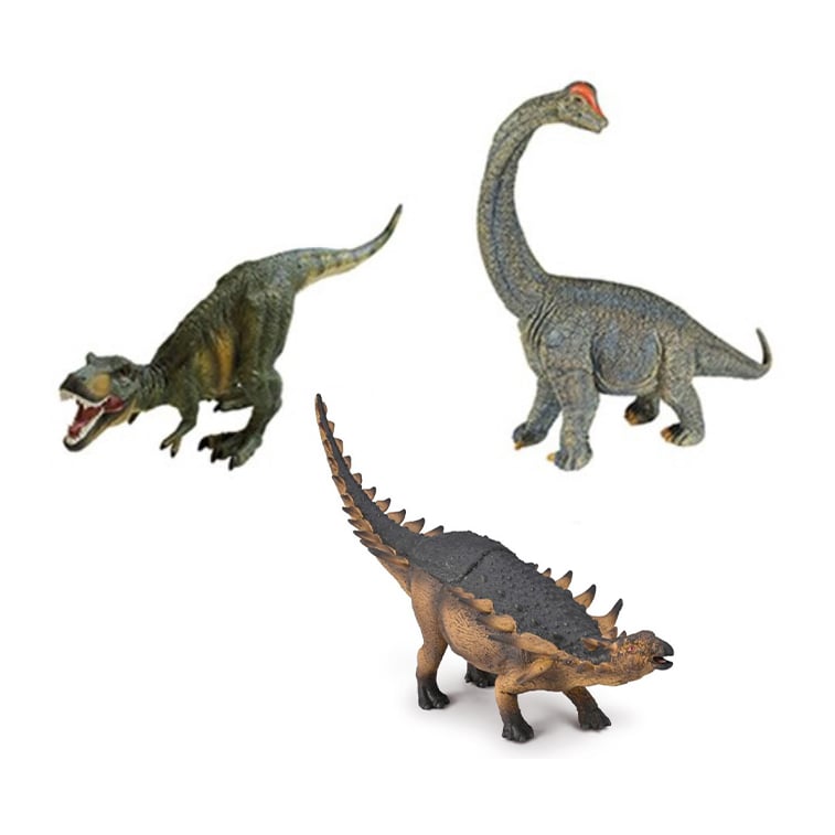 Deluxe Dinosaurs Set (3pcs)