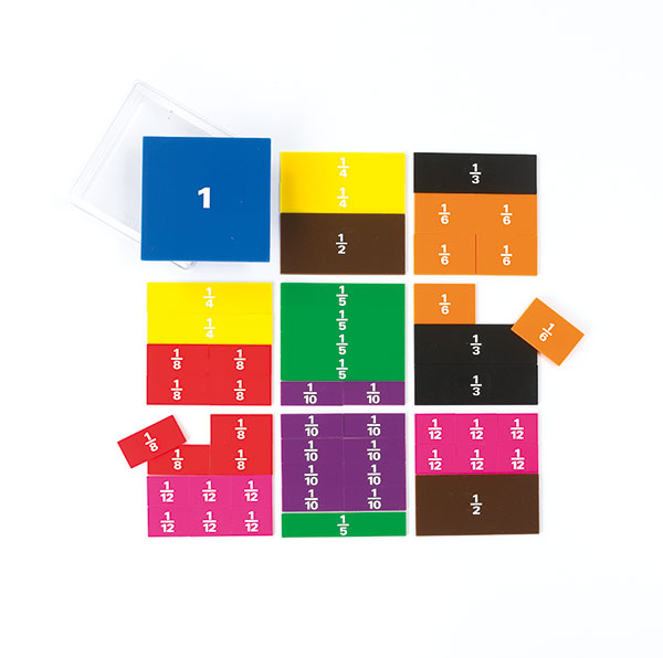 Printed Fraction Squares