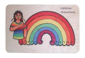 Learn to Sign Rainbow Puzzle (8pcs)